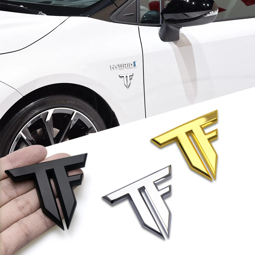 Motorcycle Gear Outlet - 1 Buah Stiker Mobil Emblem TF