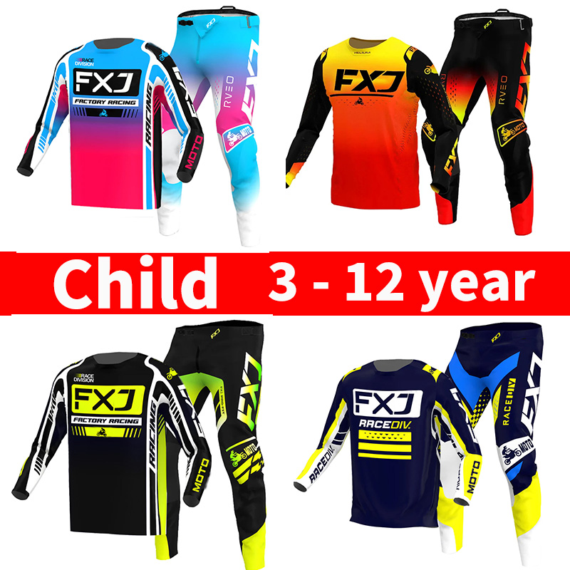 Motorcycle Gear Youth - jersey dan celana motocross pakaian anak