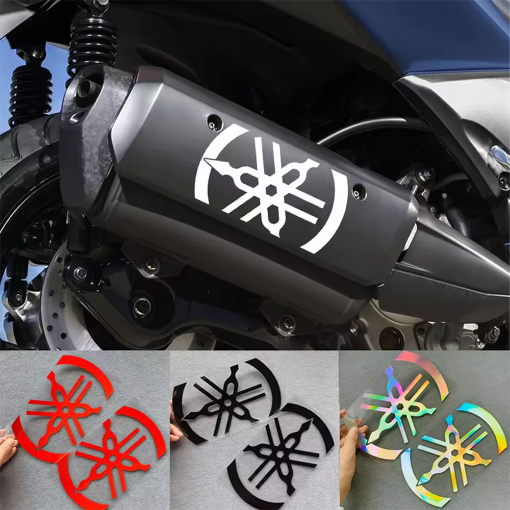 Motorcycle Gear Outlet - 1set/ 2pcs Stiker Reflektif Laser untuk