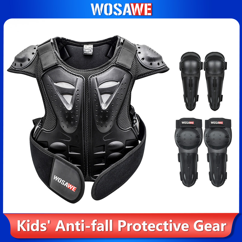 Motorcycle Gear For Kids - Set Perlengkapan Pelindung Motor Anak WOSAWE,