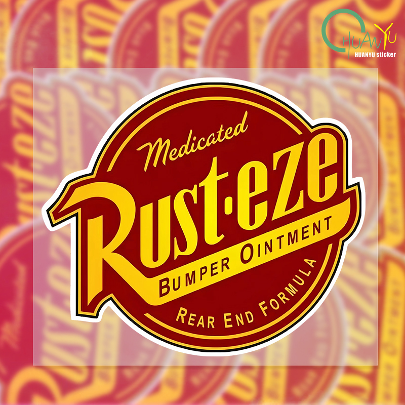 Motorcycle Gear Outlet - Aksesori stiker mobil RUSTEZE kreatif vinil