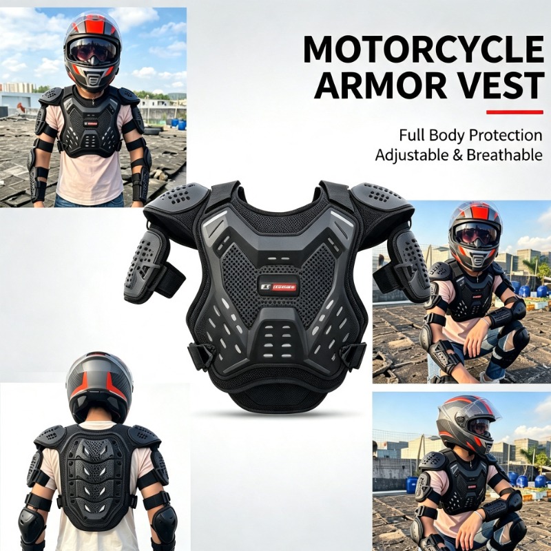 Motorcycle Gear Youth - Perlengkapan Pelindung Remaja untuk Sepeda Motor,