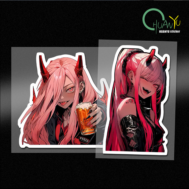 Motorcycle Gear Outlet - 02 Stiker Mobil Anime Stiker Vinil