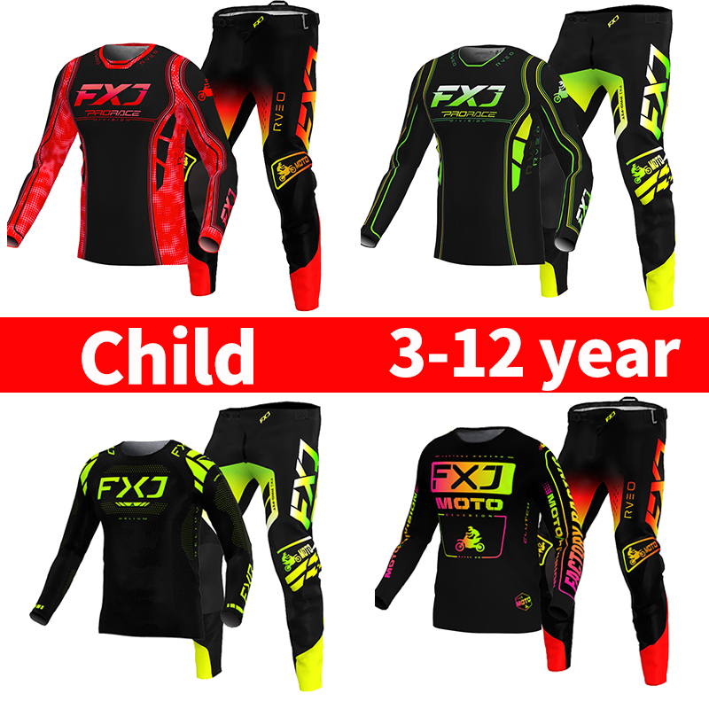 Setelan Motocross Anak Jersey  - Motorcycle Gear Youth ulasan dan harga
