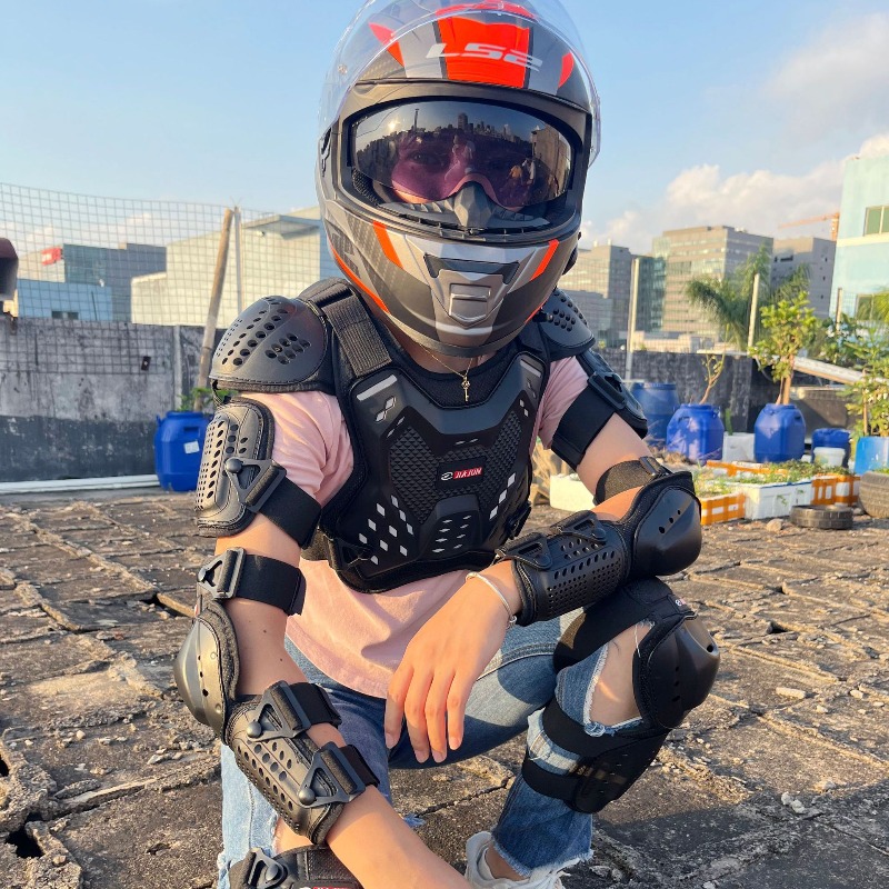 QIKUI Perlengkapan Pelindung S - Motorcycle Gear Youth ulasan dan harga