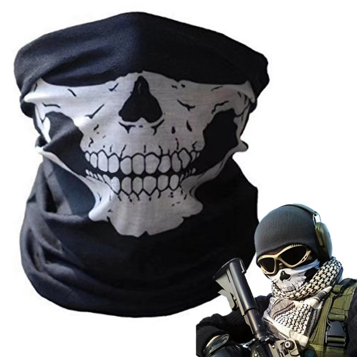 Penutup Kepala Balaclava Motif - Motorcycle Gear Youtube ulasan dan harga