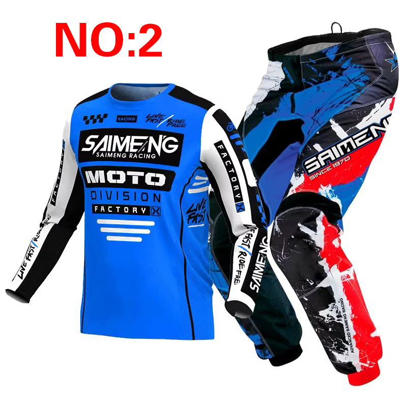 Set Anak Motocross Jersey dan  - Motorcycle Gear For Kids ulasan dan harga