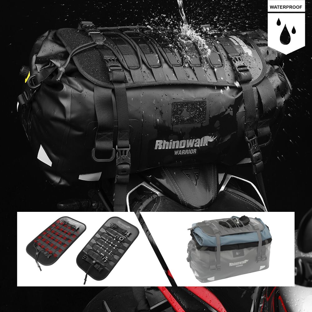 Tas Sadel Motor Rhinowalk 20/4 - Motorcycle Gear Warehouse ulasan dan harga