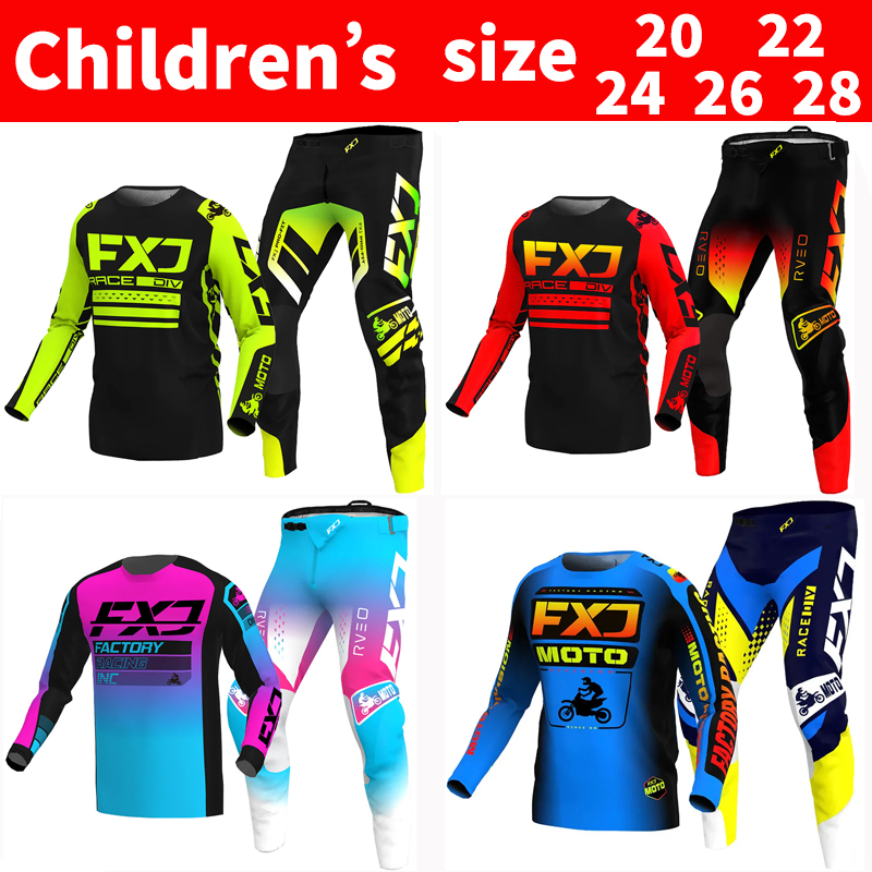 FXJ Jersey dan Celana Motocros - Motorcycle Gear Youth ulasan dan harga