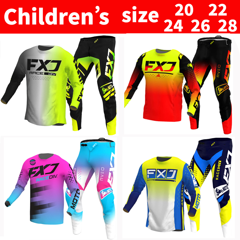FXJ Jersey dan Celana Motocros - Motorcycle Gear Youth ulasan dan harga