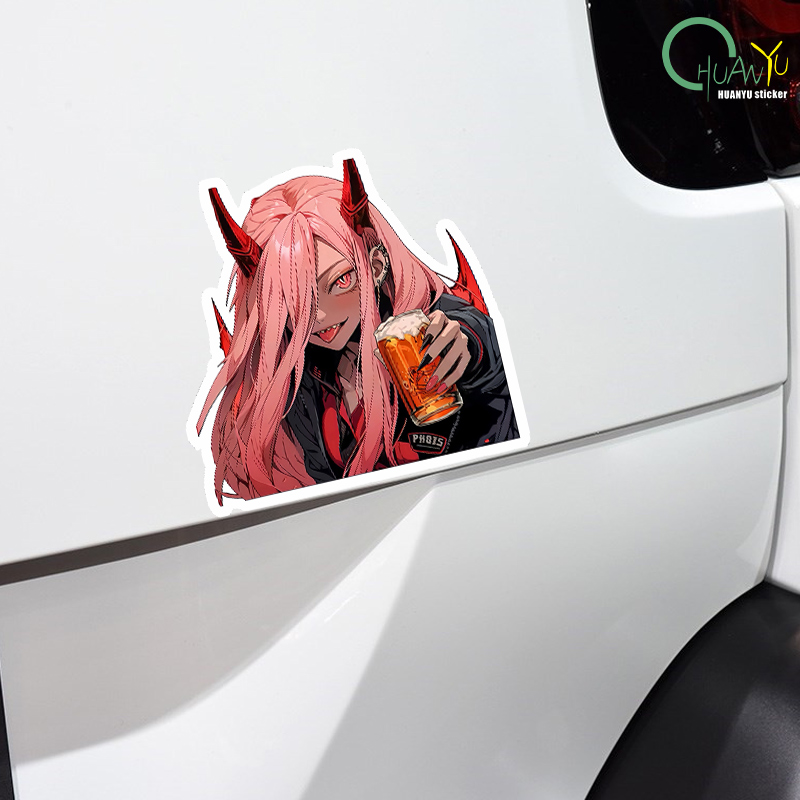 02 Stiker Mobil Anime Stiker V - Motorcycle Gear Outlet ulasan dan harga
