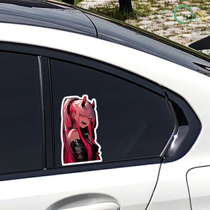 02 Stiker Mobil Anime Stiker V - Motorcycle Gear Outlet ulasan dan harga